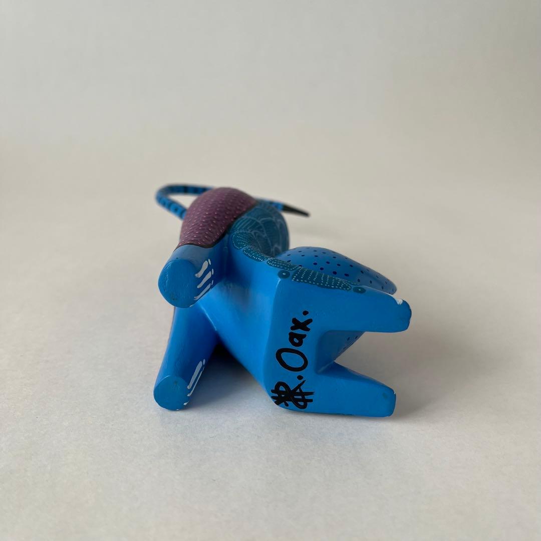 メキシコ　アレブリヘ　ネコ　ブルー