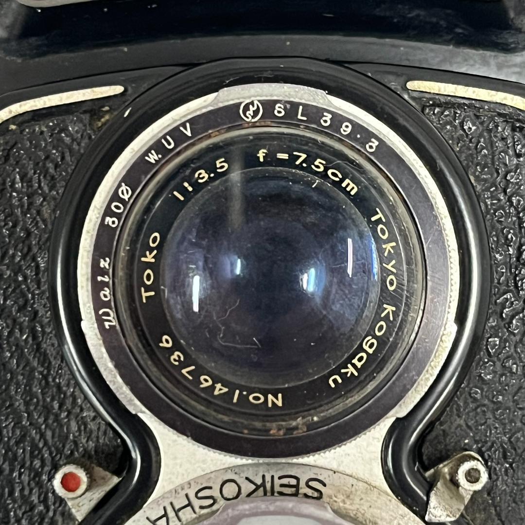 プリモフレックスPRIMOFLEX 二眼レフカメラ フィルムカメラ 動作未確認